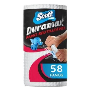 Imagem de Pano Reutilizavel Multiuso Scott Duramax Cor Branco