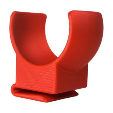 Imagem de Generic Coletor de bolas de tênis para áreas externas, pegador de tênis de padel, pode ser instalado em raquetes, ferramentas de golfe, coletor portátil e, Vermelho