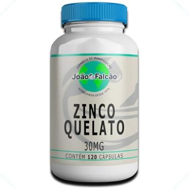 Imagem de Zinco Quelato 30mg 120 Cápsulas Natural