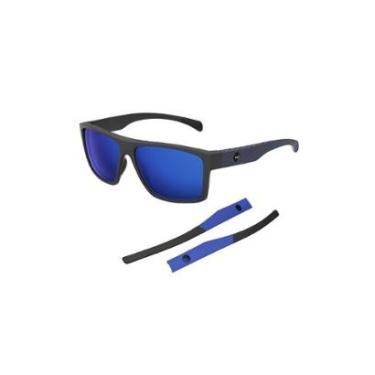 Imagem de Óculos Solar Hb Happy 10105570913024 Fosco Lente Azul Espelhada-Masculino