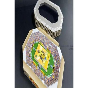 Imagem de Mini estádio cards seleção brasileira c 60 cards - Panini