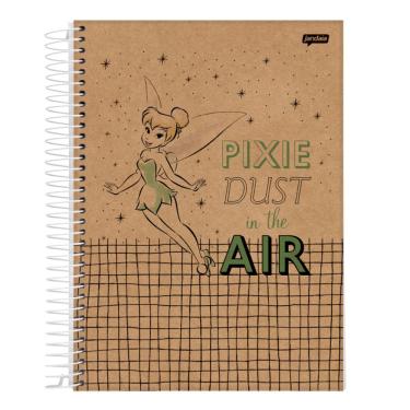 Imagem de Caderno Espiral Universitário A4 Capa Dura 1 Matéria 80 Folhas Disney Tinker Bell Jandaia Estampa 1