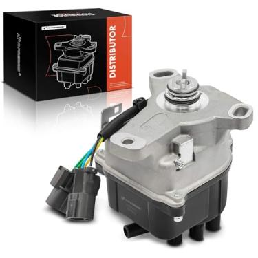 Imagem de A-Premium Distribuidor de ignição com tampa e rotor compatível com Honda Prelude 1996-2001, 2.2L 2.3L
