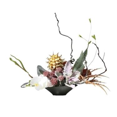 Imagem de VHDY85KA Decorações vintage chinesas simulação arranjos florais mesa café flores falsas vasos plantas entrada frontal decorativa casa de fazenda