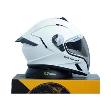 Imagem de Capacete De Motocicleta Unissex Aprovado Pelo DOT, Integral, Para Corr