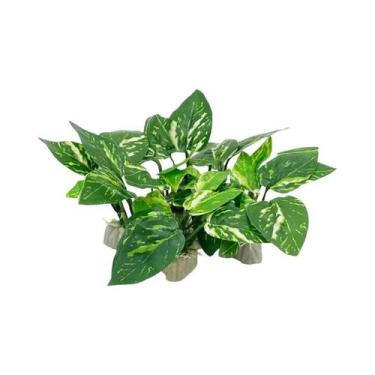 Imagem de Decoração De Aquário Pequeno: Plantas Artificiais Subaquáticas Para Fu