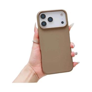 Imagem de Capa De Silicone Fosca Candy Para iPhone 17 16 16E 15 pro Max, Anticho