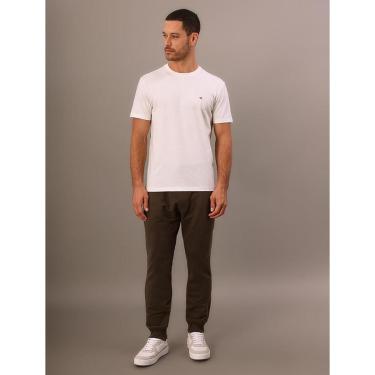 Imagem de Camiseta Manga Curta Calvin Klein Jeans Masculino Packable - Off White-Masculino
