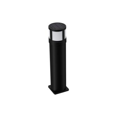Imagem de Poste / Balizador De Jardim Taschibra Circolare Led Solar 30cm 3w 3,7v Preto 15100117