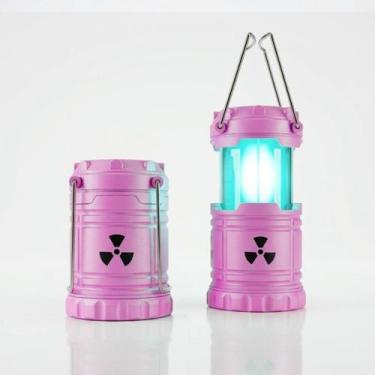 Imagem de Lanterna Decorativa Reator Nuclear LED Difusor Luz Ambiente Decoração 