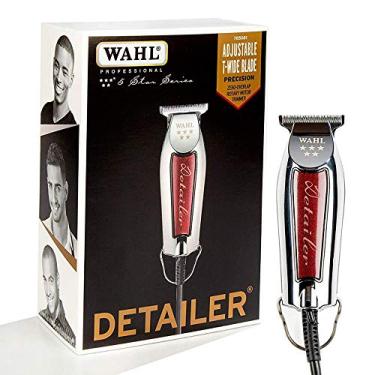 Imagem de Máquina de Corte Bivolt DETAILER Prata/Vermelha WAHL