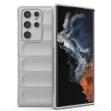 Imagem de Capa à prova de choque para Samsung S22 Plus S21 FE Note 20 Ultra Back para Galaxy A12 A52 A52S A13 A23 A33 A53 A73 4G Capa de telefone, fumaça cinza, para Samsung A23