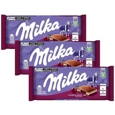 Imagem de Kit 3 Tablete de Chocolate Cherry Cream 100g - Milka