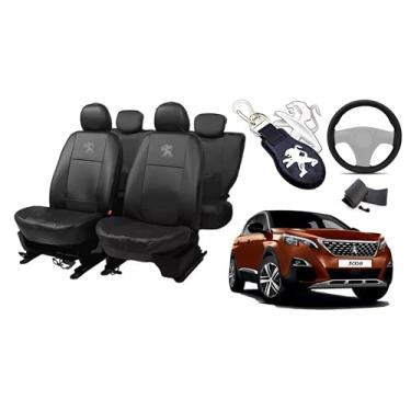 Imagem de Capa de couro para o banco 3008 2011-2024 proteção impermeável