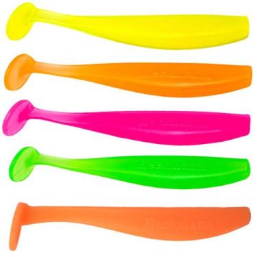 Imagem de Kit 5 Isca Artificial Soft Shad 6cm ou 9cm Silicone Macia Para Pesca d