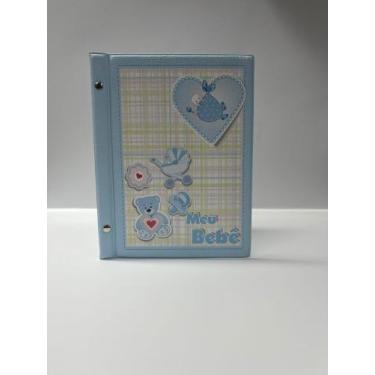 Imagem de Álbum de fotos modelo meu bebê azul  código 1208 - SEM MARCA