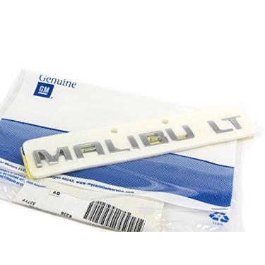 Imagem de OEM NOVA Tampa de porta-malas traseira Malibu LT Emblema cromado 10-15 Chevrolet 22842006