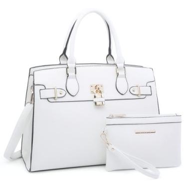 Imagem de Bolsa de ombro feminina Dasein Sacola com carteira