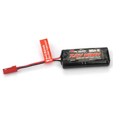 Imagem de Carisma 16010 7.2V 130mAH NiMH Battery Pack: MSA-1E