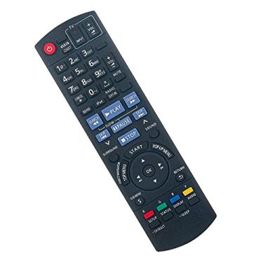 Imagem de Controle remoto substituído N2QAKB000072 - ALLIMITY - adequado para sistema de som Panasonic Blu-ray Home Theater N2QAKB000072 Controle remoto SC-BT200 SCBT300 SA-BTX70 SC-BT303 SC-BT203