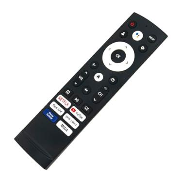 Imagem de PERFASCIN Controle remoto de substituição de voz ERF3T90H adequado para HISENSE Smart Android LED TV 313301 91-002708-0401 50A6K