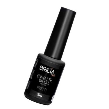 Imagem de Brilia Nail Esmalte Essencial Preto 10g