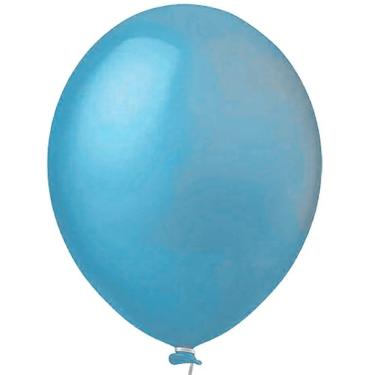 Imagem de Balão De Látex Prime Azul Claro - 12 Polegadas - 25 Unidades