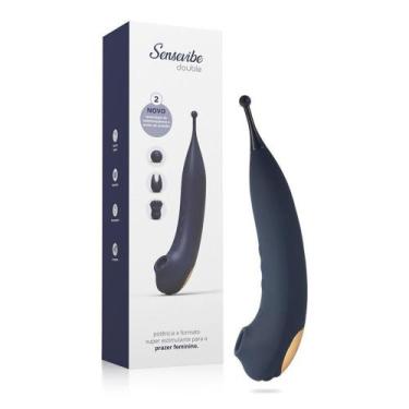 Imagem de Estimulador Sensevibe Double Vibrador Recarregável - A Sós