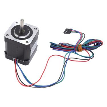 Imagem de Garosa Alto Desempenho 48 Mm 4 Fio de Motor Passo a Passo 2A 59 NCM LIGOL AÇO