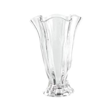 Imagem de Generic Vaso de vidro transparente para flores, vaso de vidro para plantas de interior, peça central para plantas