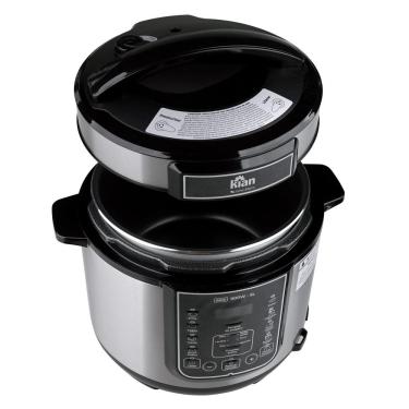 Imagem de Panela de Pressão Elétrica 5L Kian PPE-101 Preta com Prata 220V