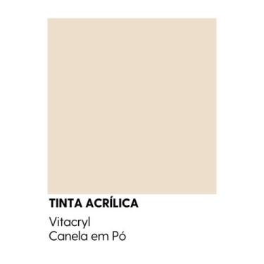 Imagem de Tinta Emborrachada Acetinada Marrons - Vitacryl, Canela em Pó, 3,6 lts