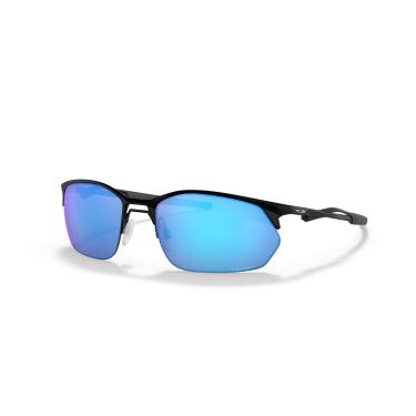 Imagem de Óculos de Sol Oakley Wire Tap 2.0 0OO4145 414504 Tam 60 / Preto - Lentes Prizm Sapphire