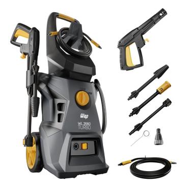 Imagem de WAP Lavadora de Alta Pressão WL 2660 TURBO, 400L/h, com Aplicador de Detergente e Agulha Desobstruidora, 1800W 220V