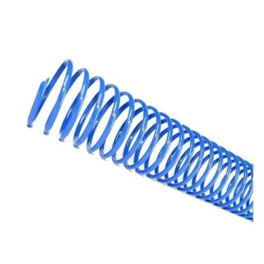 Imagem de Espirais para Encadernação Azul 45mm 400 Folhas 16 Unidades - LASSANE