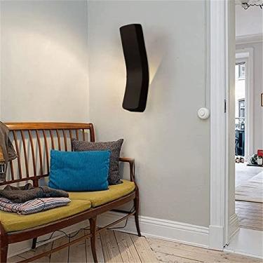 Imagem de HOSETEON Luminária de parede europeia moderna LED ngoom cabeceira banheiro parede aplique luminárias fixadas na parede, luminária de parede