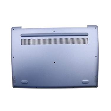 Imagem de Capa inferior para notebook para lenovo ideapad 330s-14ikb 330s-14ast 81f4 5cb0r07529 capa inferior azul nova
