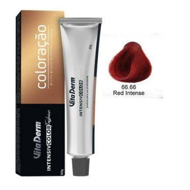 Imagem de 66.66 Red Intense Rubi Coloração Creme 60g Vita Derm