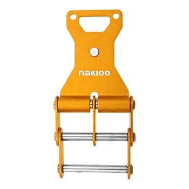 Imagem de KiBcsLic Fivela de liberação rápida para cinto de ferramentas, ideal para pochetes. Fecho seguro, profissional, robusta, com pivô em aço inoxidável e versátil, Amarelo