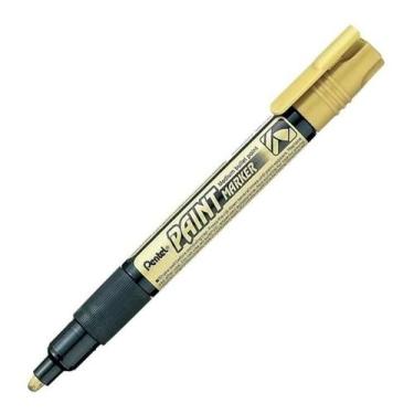 Imagem de Paintmarker Marcador Profissional Pentel Permanente Ouro