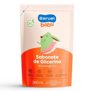 Imagem de Sabonete Líquido de Glicerina Baruel Baby Refil 380ml
