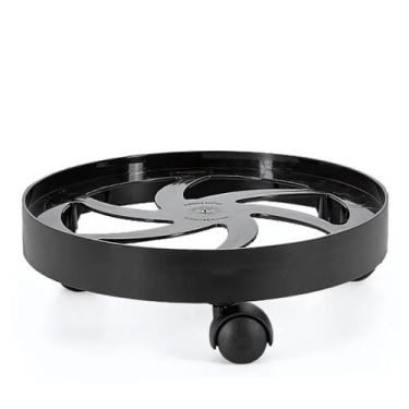 Imagem de Suporte De Botijão Gás Reforçado - - Niquelart, Preto