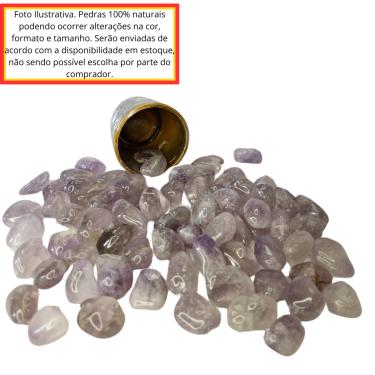 Imagem de Pedra Ametista 3 a 5 cm Rolada 1Kg Natural