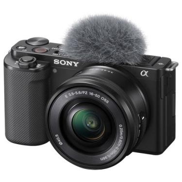 Imagem de Câmera Mirrorless Sony Zv-e10 Aps-c De 24,2 Mp 4k Com Lente De 16-50 M