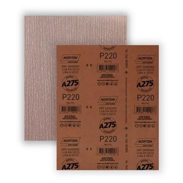 Imagem de Folha Lixa Massa Seco Grão 80 Norton A275