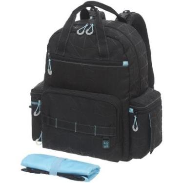 Imagem de Mochila de Maternidade Kouii Pacific Todo Dia Preto-Unissex