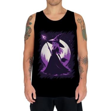 Imagem de Camiseta Regata Bruxa Halloween Púrpura Festa 2 - Kasubeck Store, Baby