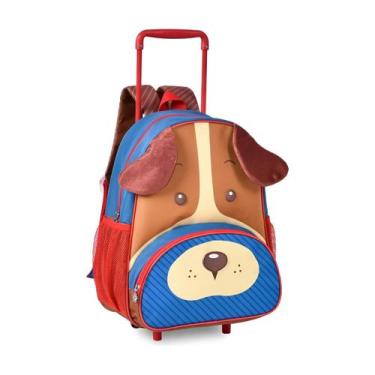 Imagem de Mochila De Rodinhas Cachorrinho Vermelho 13 CP24501B - Clio Pets