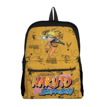 Imagem de Mochila com Bolso Infantil Avulsa Naruto Menina e Menino  - Thuco, Mb0