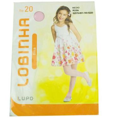 Imagem de Meia Calça Lupo Lobinha Fio 20 2570, Rosa, M